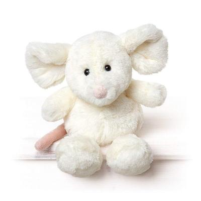 China Creative Cute White Stuffed Mouse Plush Toy Doll Children's Day Birthday Gift New Small for sale