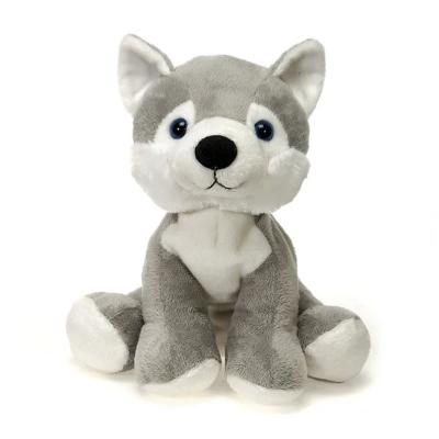 China 2022 Lovely Soft Plush Stuffed Shaggy Plush Dogs Husky Plush Toys for sale