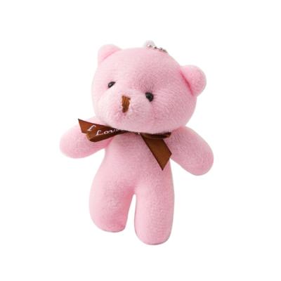 China Modern Plush Fashion Stuffed Animal Bear With Key Chain Pendant Mini Bear Toys Cute Animal Bear for sale