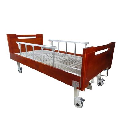 China Factory wholesale metal manual four-function bed multi-function medical bed patient nursing older hospital bed KL-JDHC2 for sale