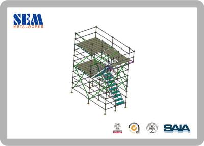 Chine Immersion chaude de bâtiment d'anneau de serrure d'échafaudage d'étape rapide élevée de systèmes galvanisée à vendre