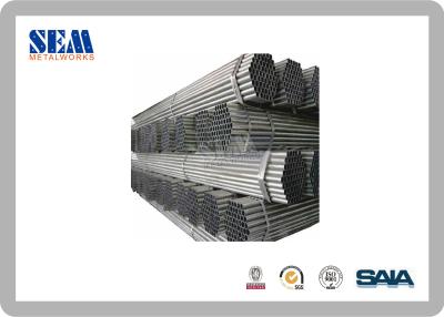 China 48.3mm Stailess Steel Systems Scaffolding Pipe With Galvanized Treatment for sale