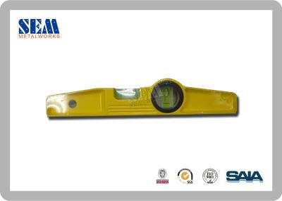 China Yellow Casting Aluminium Scaffold Accessories Level 250mm / 300mm Two Vial-Milled Base for sale