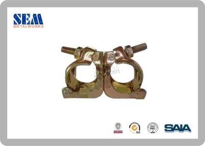 China Korean Type Hot Dip Galvanized Swivel Coupler Scaffolding Clamps with 48.6*48.6mm for sale