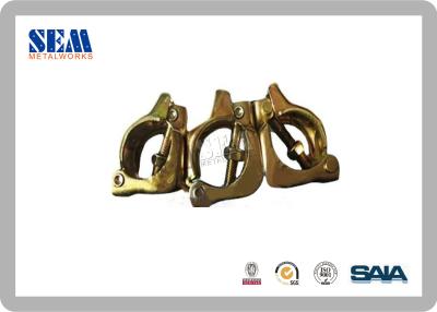 China Triple Swivel Scaffolding Clamps with Galvanized Golden Electro Gal for sale