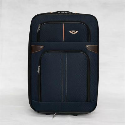 China Polyester 32 Inch Polyester Softshell Travel Suitcase Freeform Expandable Luggage for sale