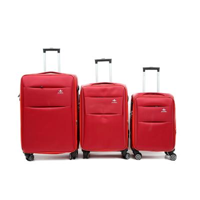 China OEM Custom Lightweight 3pcs Carry On Luggage Sets For Oxford Travel for sale