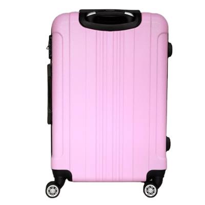 China 28 Inch 360 Spinner Popular Fashionable Rolling Sets Trolley Suitcase Pink Luggage For Woman for sale