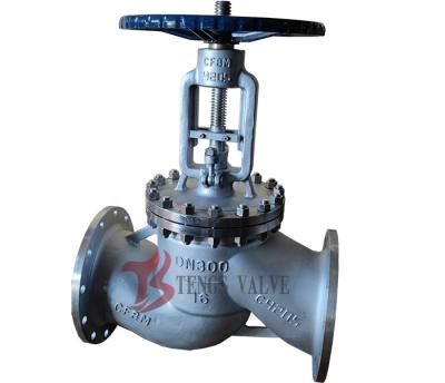 China Dn300 Cast Stainless Steel SS316 A351 CF8M Flanged Globe Valve 12inch Din PN16 Suitable Sea Water zu verkaufen