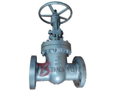 China A216 WCB Cast Steel Flexible Wedge Gate Valve Flanged RTJ 6inch Class 600LB DN150 API Valves for sale