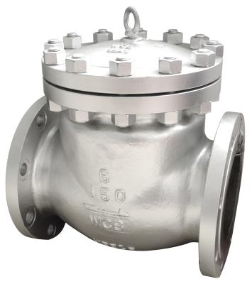 China API 6D Cast Steel Flanged Swing Check Valve Class150Lbs for sale