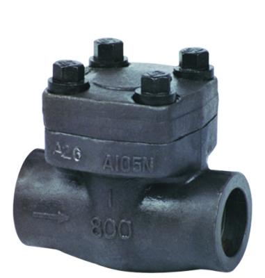 China Forged Steel Check Valve, High Pressure Sw End Lifting Check Valve 800lb - 1500lb for sale