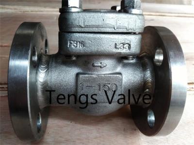 China Forged Stainless Steel F316/F304 Bolted Cover Flanged RF Lifting Check Valve for sale