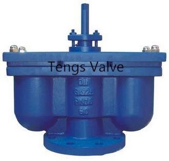 China ANSI Class150LB Industrial Cast Steel Flanged Ends Double Orifice Air Release Valve ARV for sale