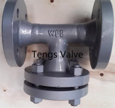 China Fabricated Industrial Carbon & Stainless Steel Ansi Tee Type Strainer Class 150lbs for sale