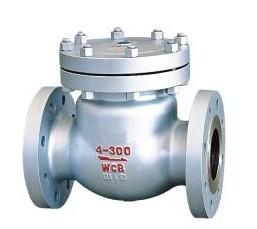 China API 6D Cast Steel Flanged Swing Check Valve Class 300Lbs for sale