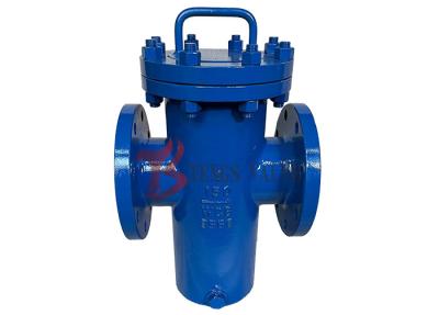 China A216 WCB Basket Strainer Ansi 150Lb Flanged Cast Steel Basket Filter Dn100 Simplex Type zu verkaufen