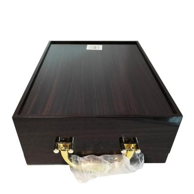 China Recyclable Cheap Price Good Quality Blank Wooden Wine Box Luxury Custom Wooden Wine Packing Box for sale