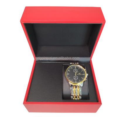 China High Quality Luxury Style Travel Fashion Box Portable Exquisite Leather Watch Storage Box Watch Box for sale