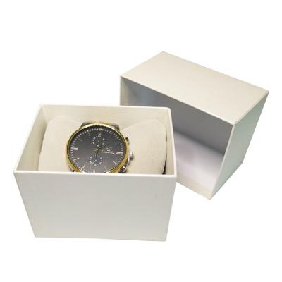 China Custom Made Smart Paper Watch Box Logo Custom Made To Pack Simple Watch for sale