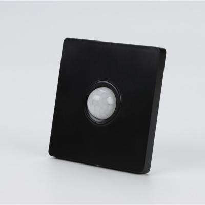 China Square Wall Sensor Body Motion Switch LED Touch Induction Energy Saving Switch for sale