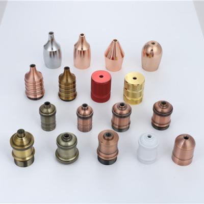 China Retro Eco-friendly Popular Wholesale Lamp Holder Screw Bulb Socket Base Aluminum Lamp Holder for sale