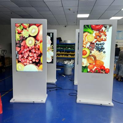 China Commercial IP65 Waterproof Outdoor Digital Signage Displays Anti Theft Vertical for sale