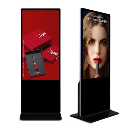 China Android Floor Standing LCD Advertising Player Screen 3840x2160 Resolution Touchscreen zu verkaufen