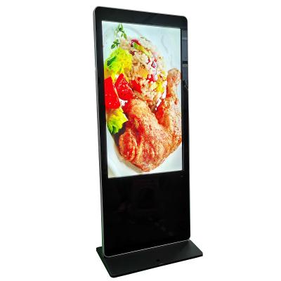 중국 55inch 2000nits Floorstanding Digital Signage Advertisement Machine 판매용