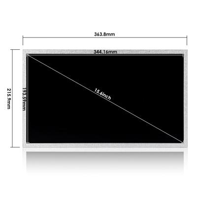 China AUO IPS FHD LVDS LCD Display Panel Sunlight Readable Screen 1920x1080 15.6 Inch for sale