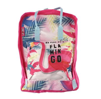 China Multifunctional Outdoor Polyester Logo Unisex Teenager Sublimation Backpack Custom Made Rectangular School for sale