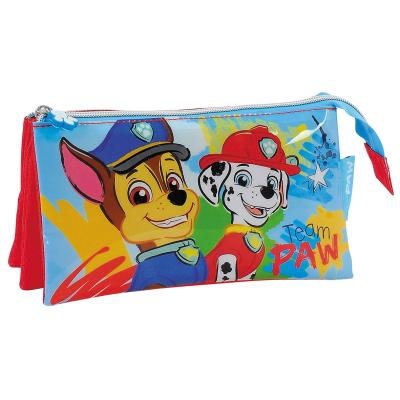 China Schools & Offices PAW 3/4 Layer Large Capacity Multi Functional Pencil Case For School for sale