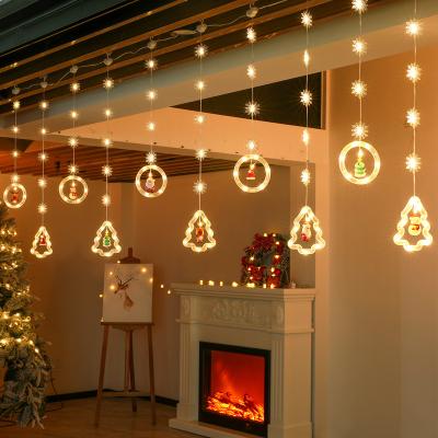 China Wholesale Universal Christmas Tree Shape LED Lights Room Window Shopping Mall Layout Decorative Ornaments for sale