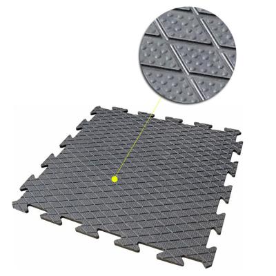 Chine Tapis en caoutchouc de remorque de cheval de plancher de SBR glissement de 4ft x de 6ft x de 17mm non pour la douche de cheval à vendre