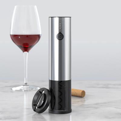 China Popular hot sale electronic silver rechargeable wine opener KP4-372101A with good quality and factory direct price for sale