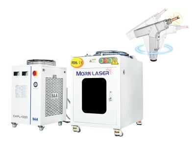 China CS MS MS 1000W Metal Laser Welding Machine Handheld Welding SS Copper Aluminum Gold and Silver Welding Machine for Sale for sale