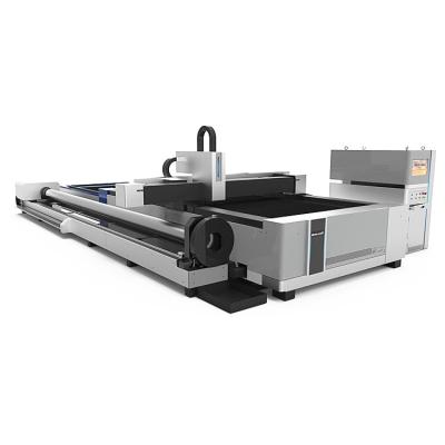 China optional hot sale 10000w 1500*3000mm/2000*4000mm/2500*6000mm metal tube fiber laser cutting machine sheet and tube fiber laser cutting machine for sale