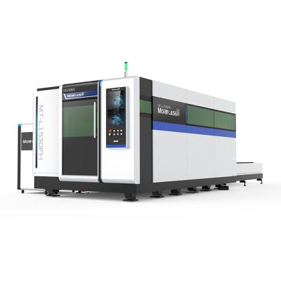 Κίνα 1500*3000mm/2000*4000mm/2500*6000mm optional all cover fiber laser cutting machine good price 5000w 10000w 20000w 30000w fiber stainless steel προς πώληση