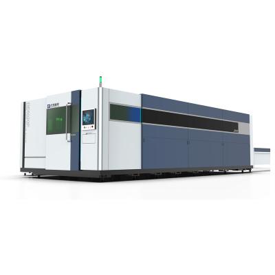 Κίνα optional 1500*3000mm/2000*4000mm/2500*6000mm stainless all cover fiber laser cutting machine factory price selling 30000w morning fiber προς πώληση