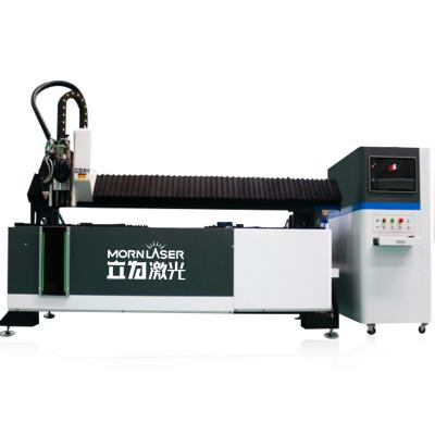 China Morning Bevel Water Cooled CNC Fiber Laser Cutting Machine For Sheet Cutting for sale