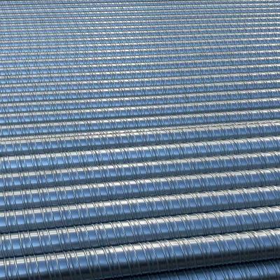 China Industrial Post-Tension Grouting Duct Galvanized Corrugated Rectangular Duct Pipe for sale