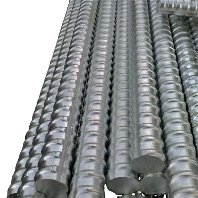 China WTR Galvanized Anchor Threaded Steel Rod And Nut Plate Coupler Grade 500mpa To 1080mpa for sale