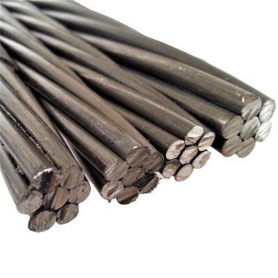 China traditional chinese manufacturing building material astm grade 270 pc prestressing steel strand price for sale