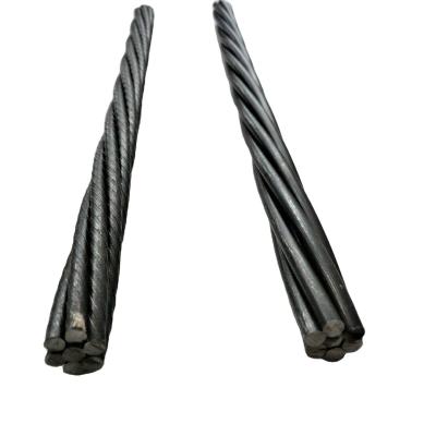 China chinese construction manufacturing building material astm grade 270 pc prestressing steel strand price for sale