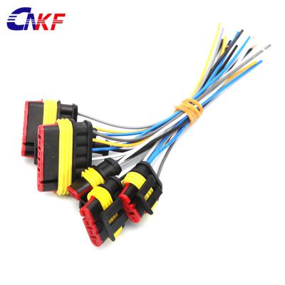 China Good Price Fuel Injector Throttle Body Car Truck Trailer Wire Harness Waterproof-Auto Connector for sale