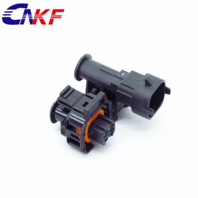 China Waterproof female and male 2P cross pa66 bosch auto connector for sale