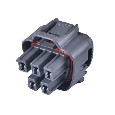 China KET 090 Series II 5 Pin Gray Housing Female Electrical Automotive Waterproof Connector MG641521-4 for sale