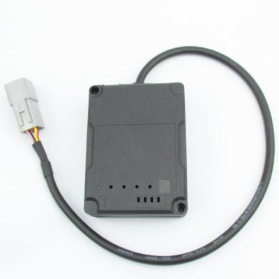 China Fleet Management Black Auto Parts Connector KF002 Satellite Locator Box zu verkaufen