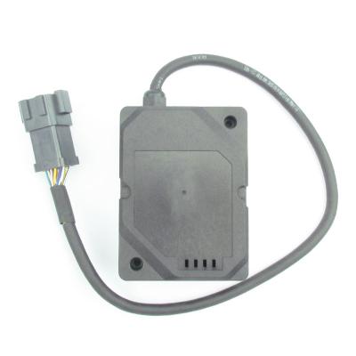 China Fleet Management Black Auto Parts Connector KF005 Satellite Locator Box zu verkaufen