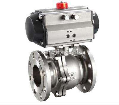 China general stainless steel 3way ball valve flange stainless steel ballvalve dn50 motorized ball valve for sale